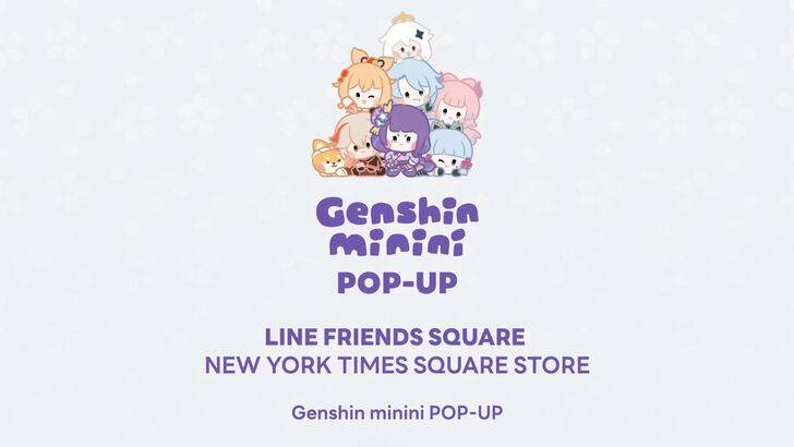 Genshin Minini弹出式商店来到纽约