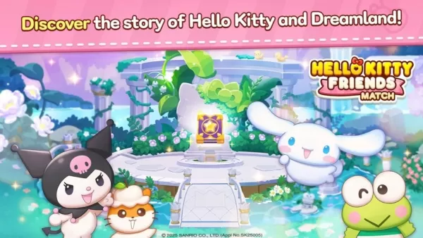 Permainan Line melancarkan Hello Kitty Friends Match: Permainan baru 3 teka-teki permainan lembut dilancarkan