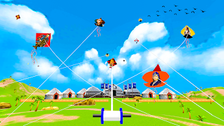 Osman Gazi kite flying 3d game スクリーンショット 3