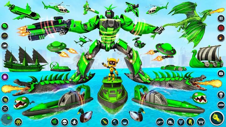 Dino Robot Games: Flying Robot Schermafbeelding 2