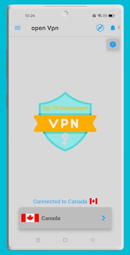 Schermata OpenVPN - SuperVPN Fast & Safe 1