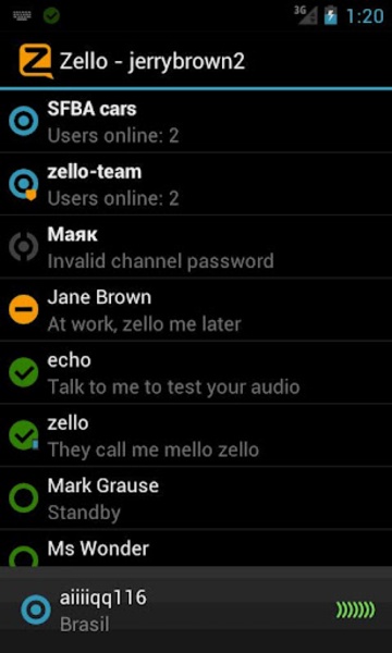 Zello PTT Walkie Talkie應用截圖第4張