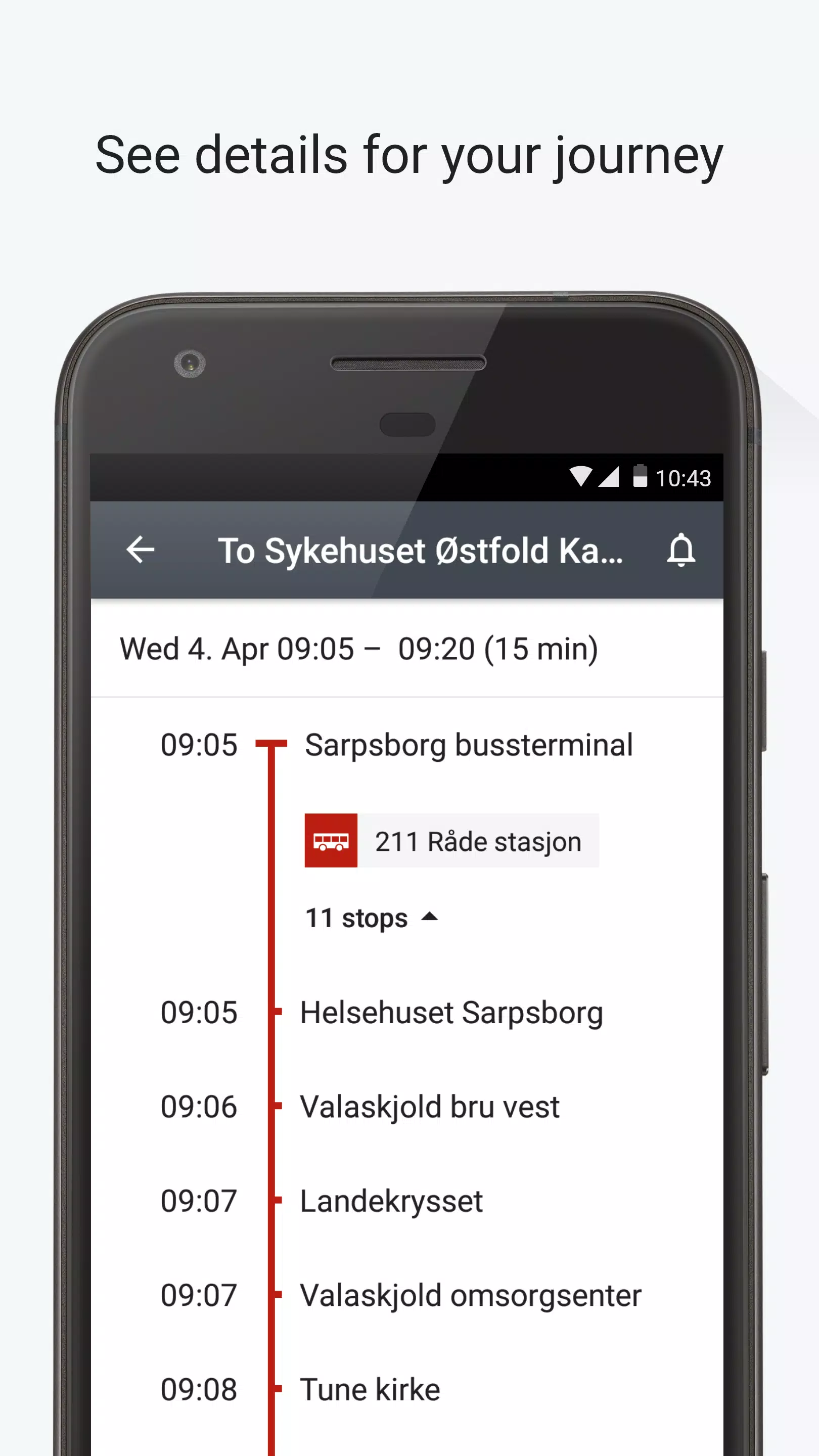 ØstfoldReise Screenshot 2