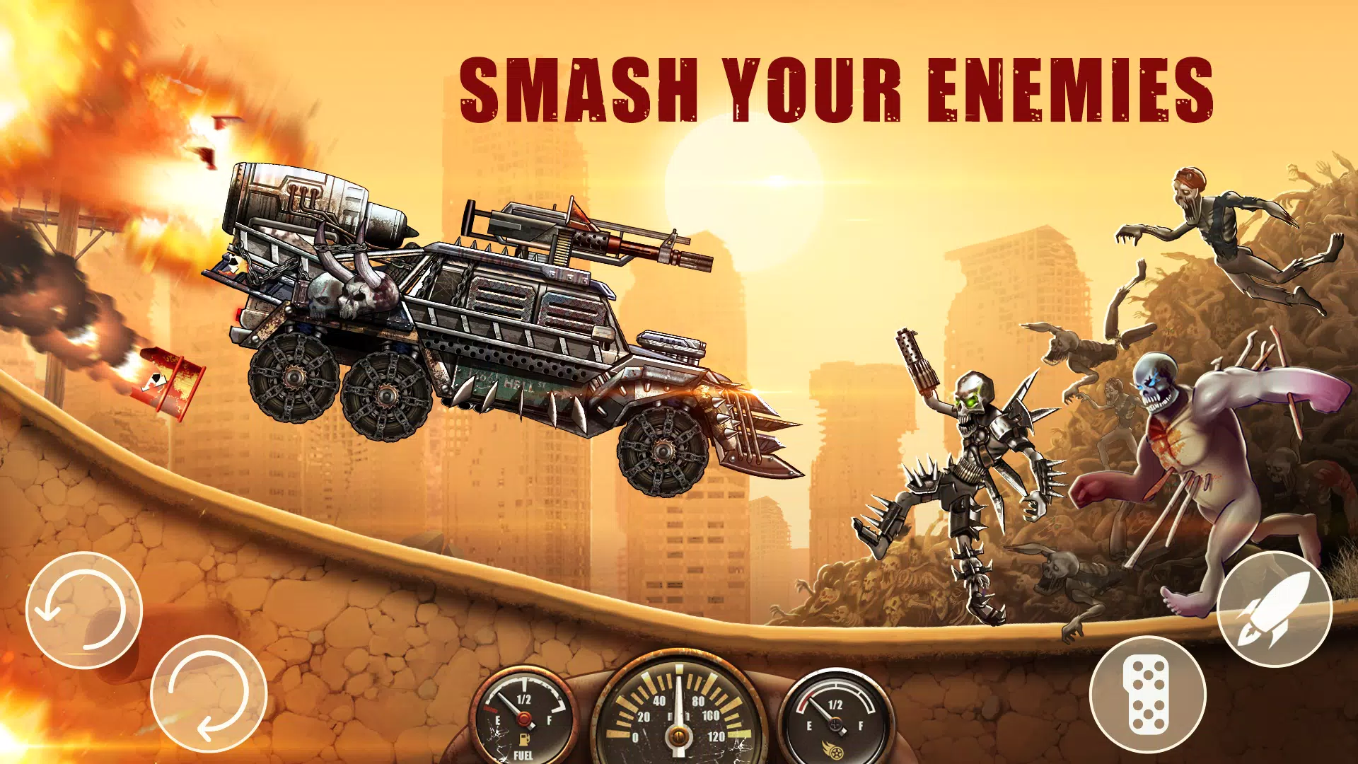 Zombie Hill Racing Zrzut ekranu 3