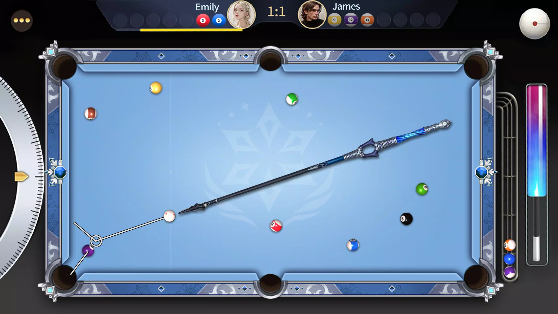 Billiards 8-Ball Pool Master 8 ဖန်သားပြင်ဓာတ်ပုံ 3