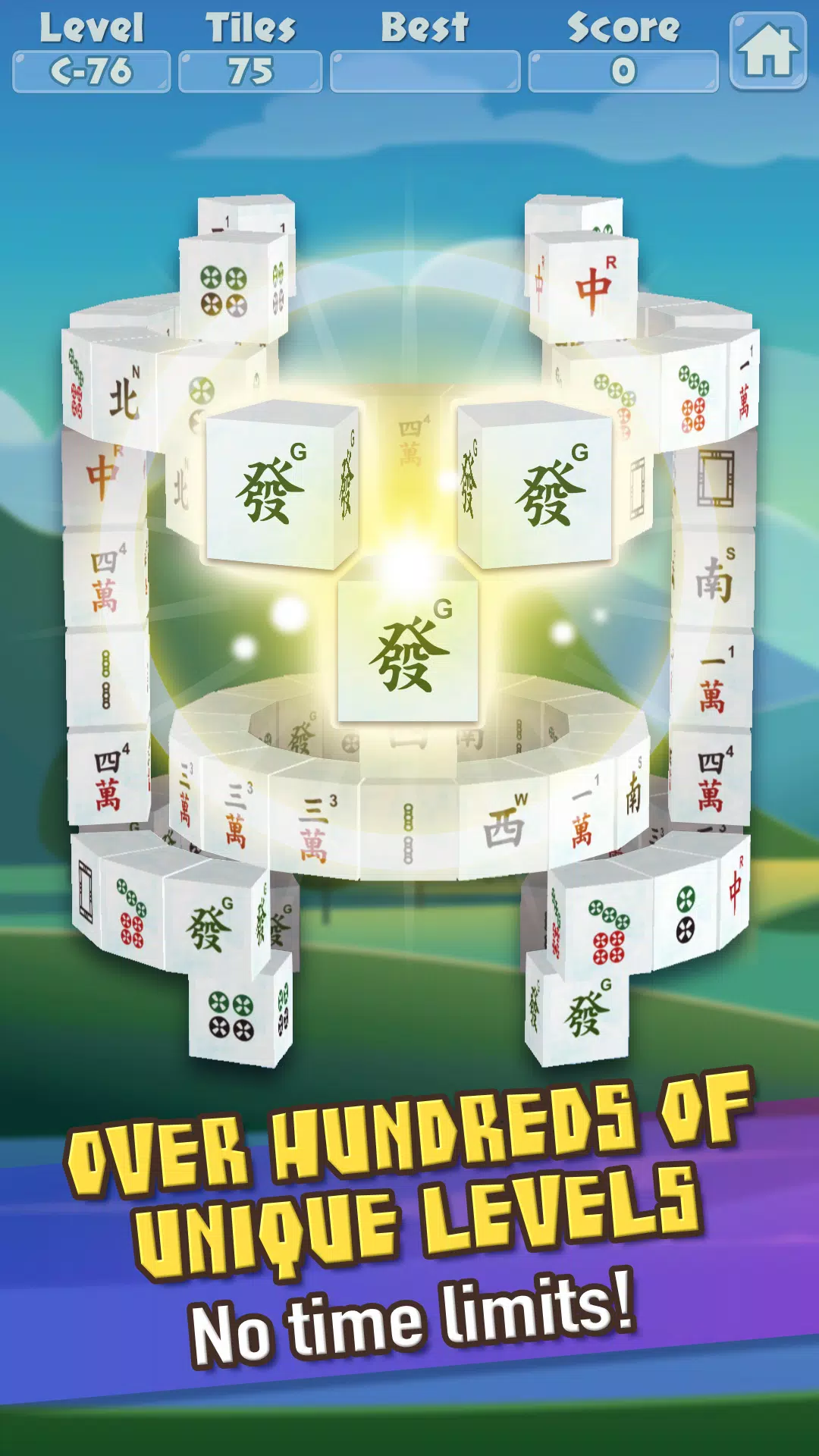 3D Mahjong Triple Tile Match Captura de tela 4