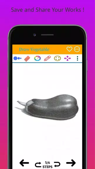 How to Draw Real Vegetables Скриншот 3
