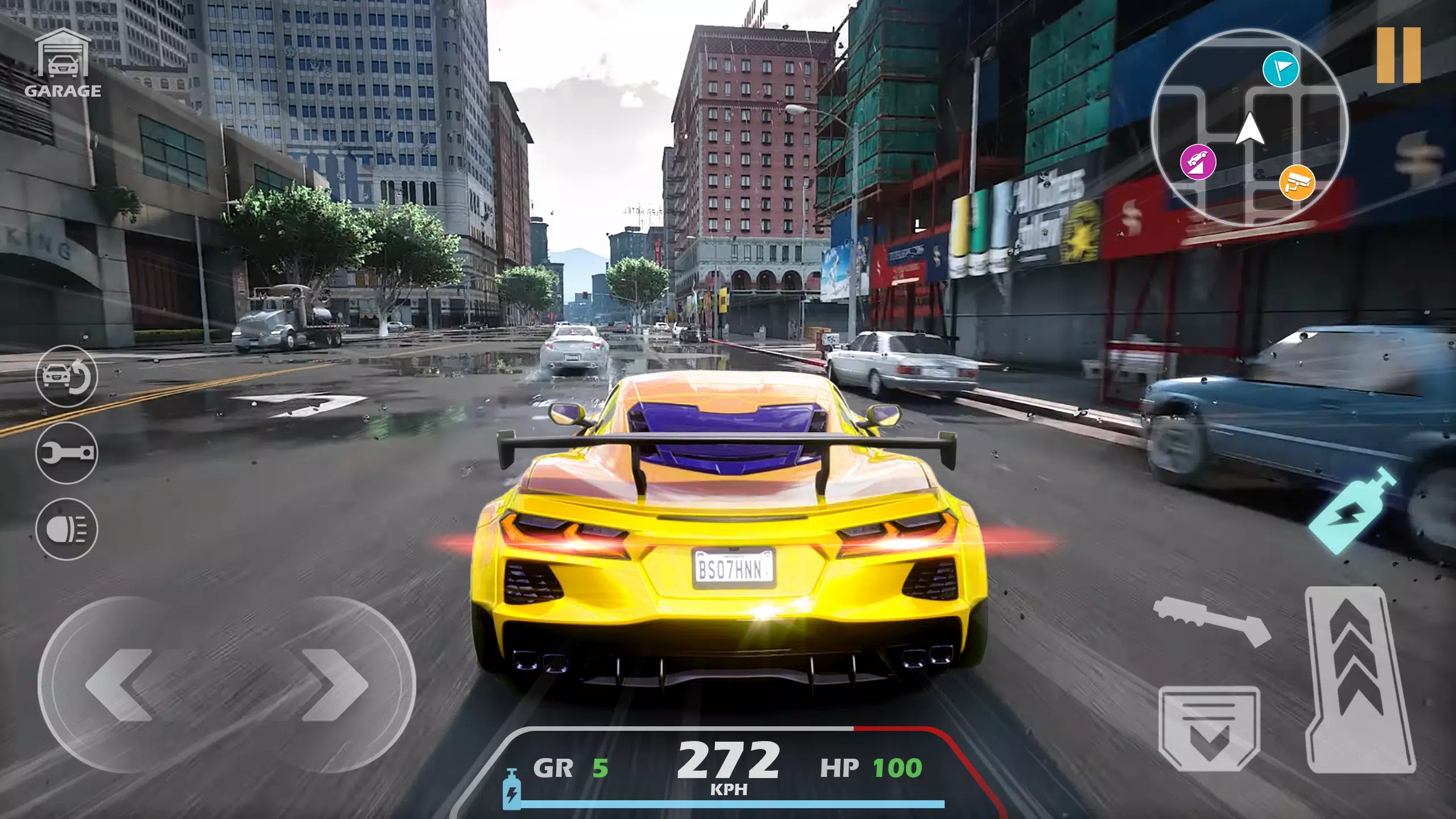 Real Car Racing: 3D City Drive स्क्रीनशॉट 2