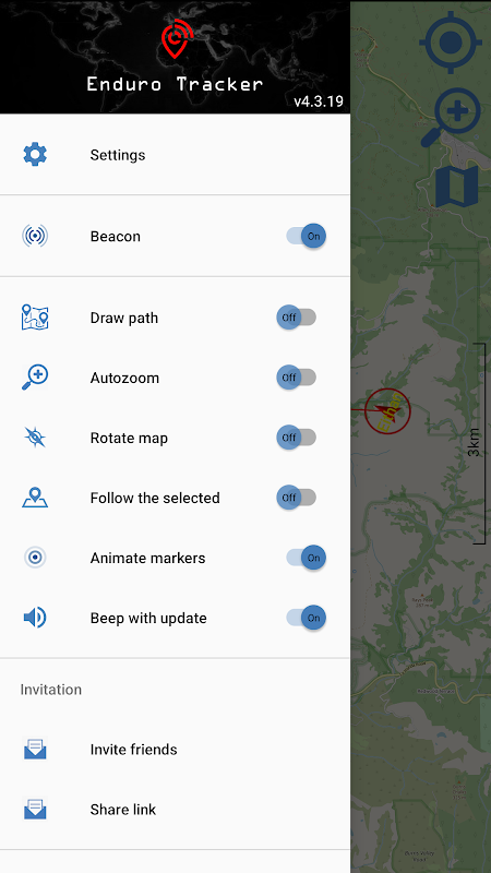 Enduro Tracker - GPS tracker應用截圖第1張