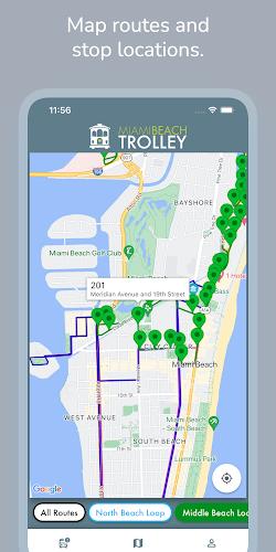 Miami Beach Trolley Tracker Ekran Görüntüsü 4