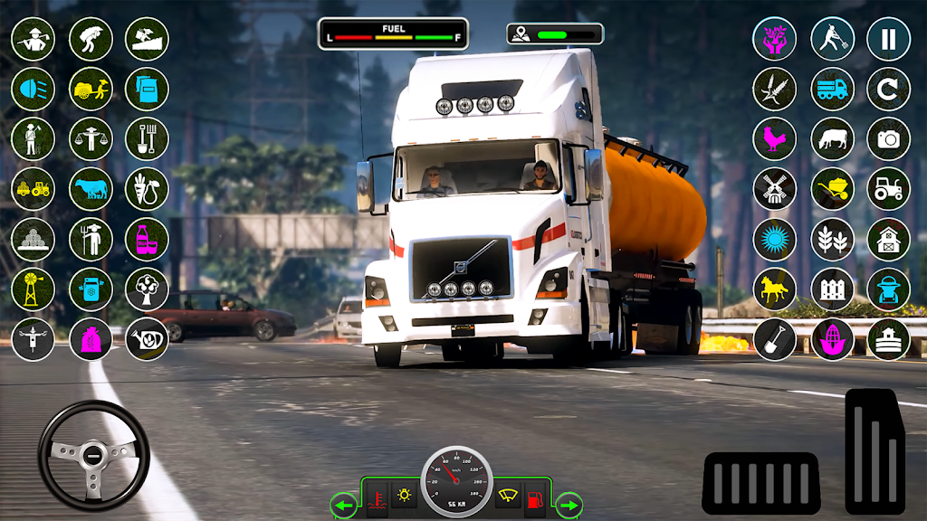 Real Cargo Truck Driving Games Zrzut ekranu 3