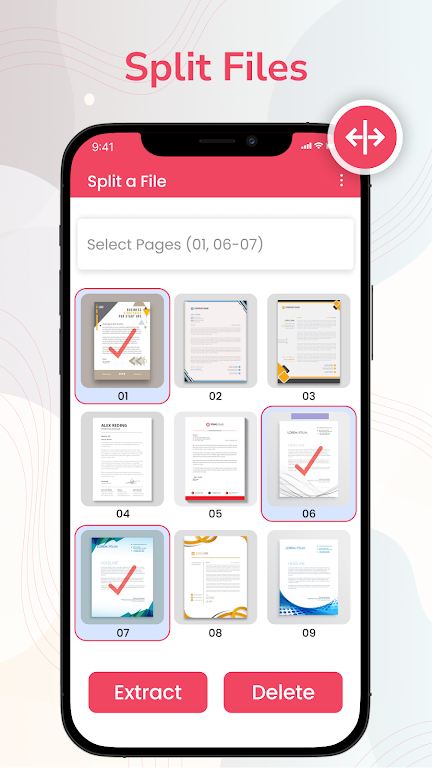 Split & Merge PDF files ဖန်သားပြင်ဓာတ်ပုံ 4