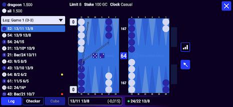 Backgammon Galaxy應用截圖第2張