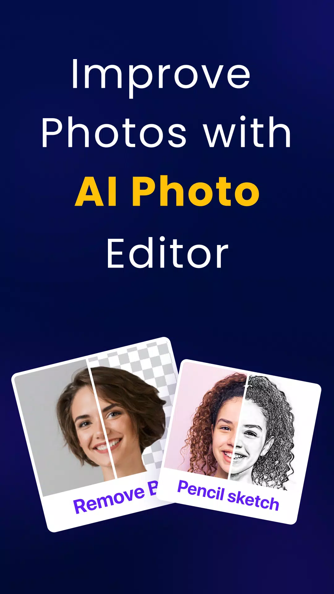 Ai Photo Enhancer Improve Pic Captura de pantalla 1