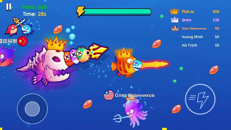 Sword Shark.io - Hungry Shark Tangkapan skrin 2