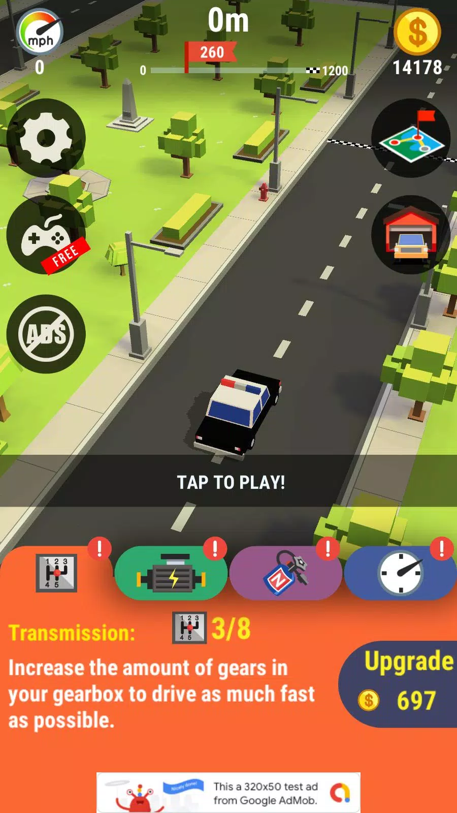 Crashy Cops 3D ภาพหน้าจอ 1