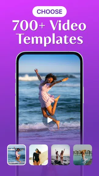 Template Video Maker & Editor ภาพหน้าจอ 2