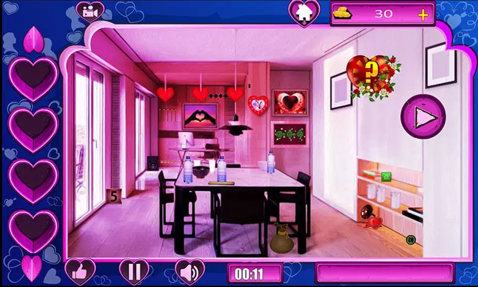 100 Doors Escape - Girl Room Tangkapan skrin 4