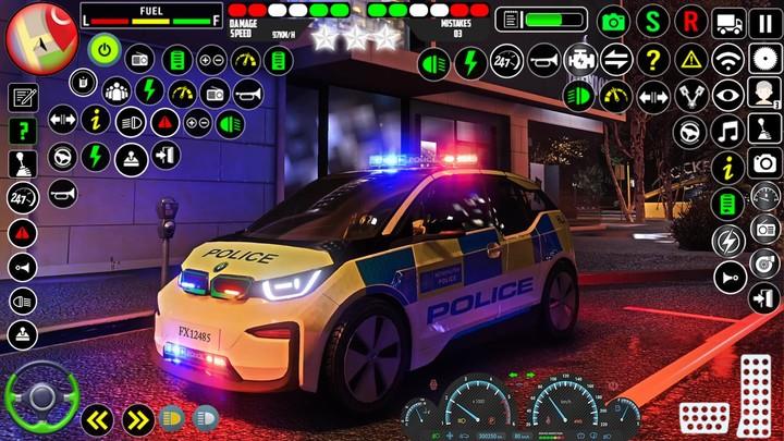 US Police Parking Game Скриншот 3