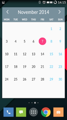 Month Calendar Widget by BiHSnow Zrzut ekranu 1