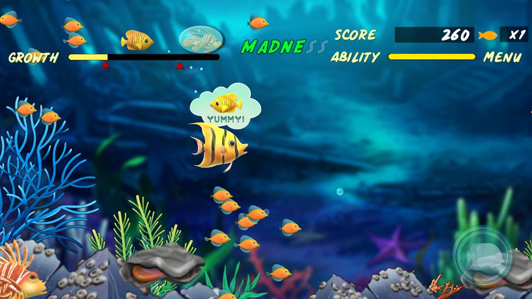 Let Me Eat :Big fish eat small Mod Tangkapan skrin 1