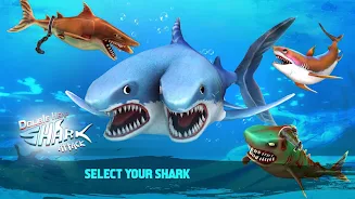 Double Head Shark Attack PVP Schermafbeelding 2