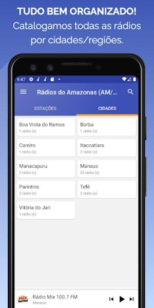 Rádios do Amazonas (AM/FM) Ekran Görüntüsü 2