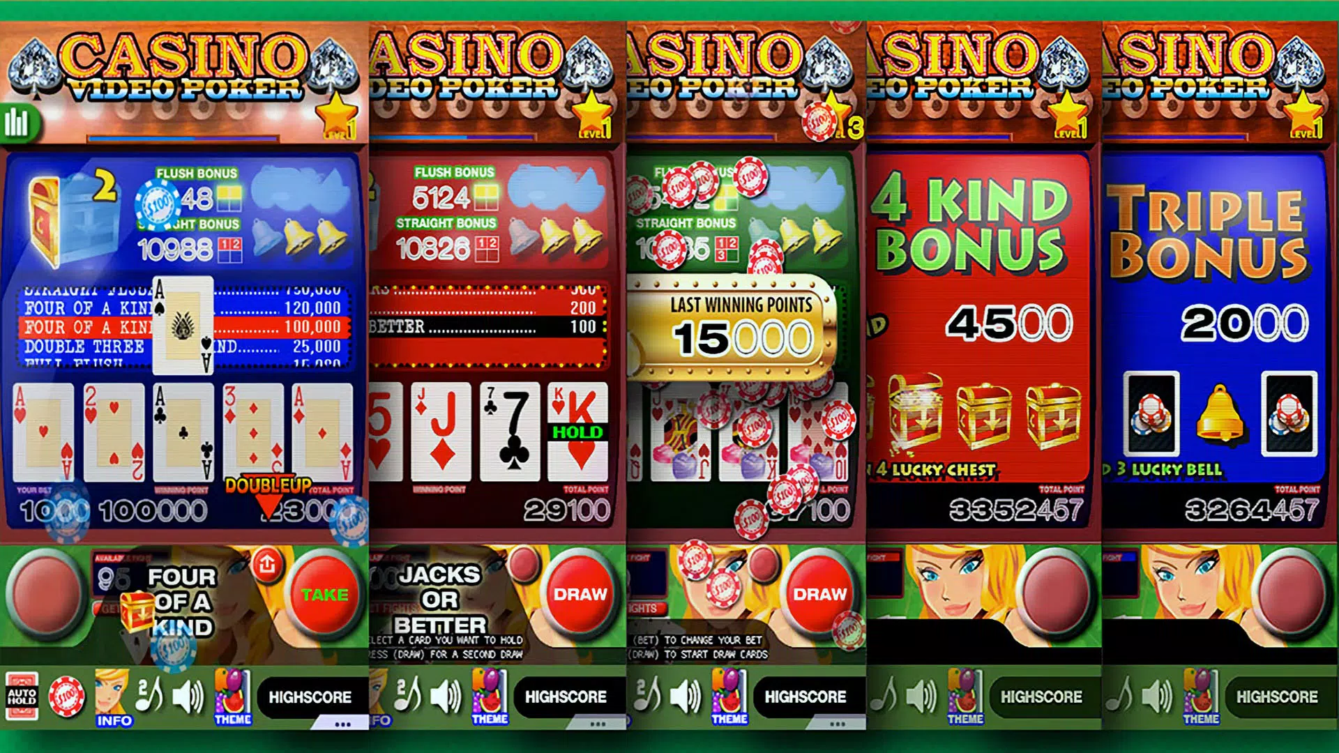 Casino Video Poker ภาพหน้าจอ 4