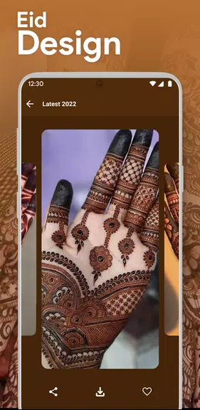 Latest Mehndi Design For Girls Скриншот 3