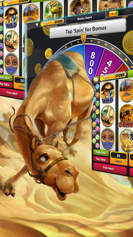 Desert Treasure Slot Machine 7 Tangkapan skrin 1