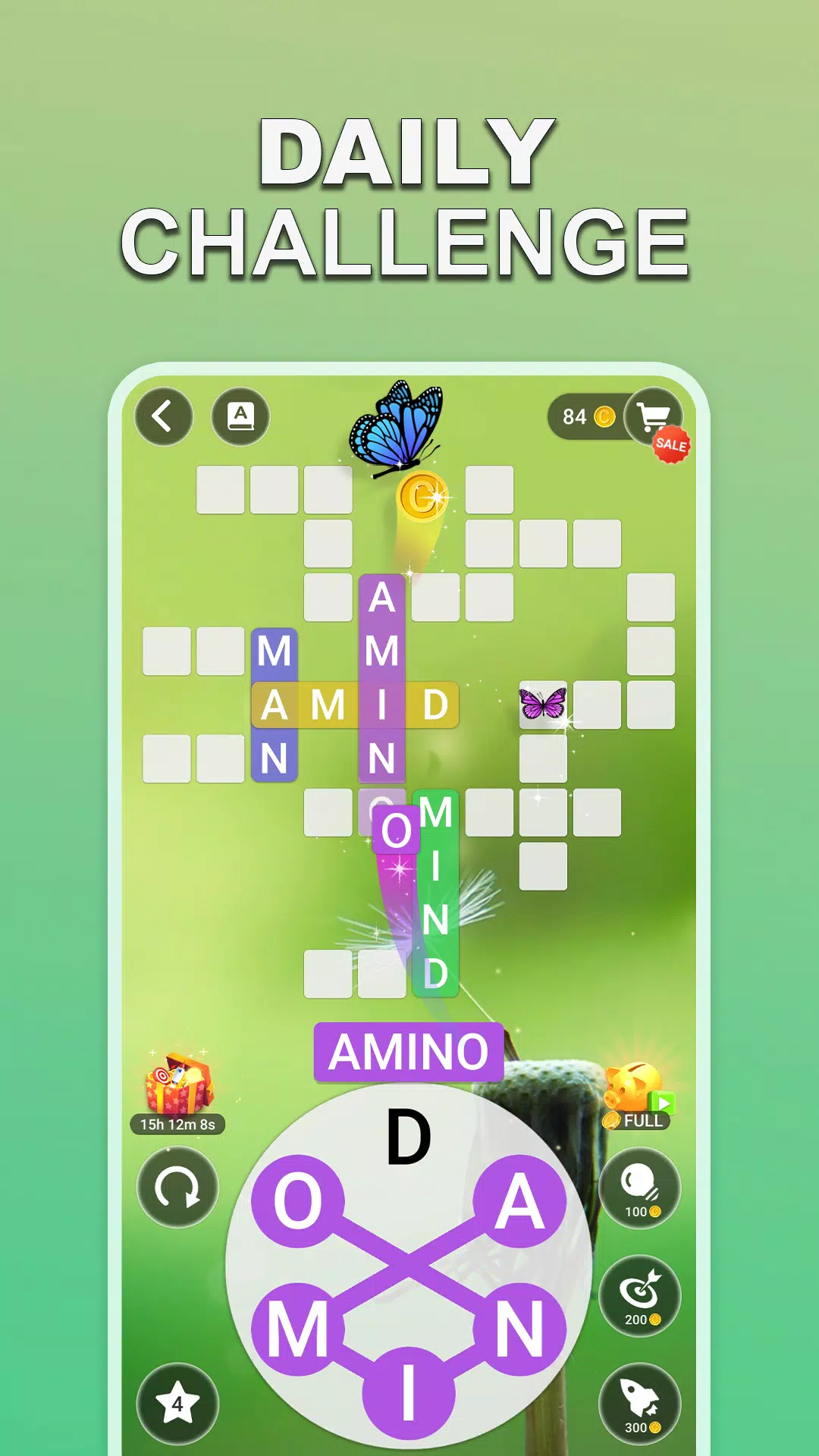 Word Rainbow - A crossword game Screenshot 3