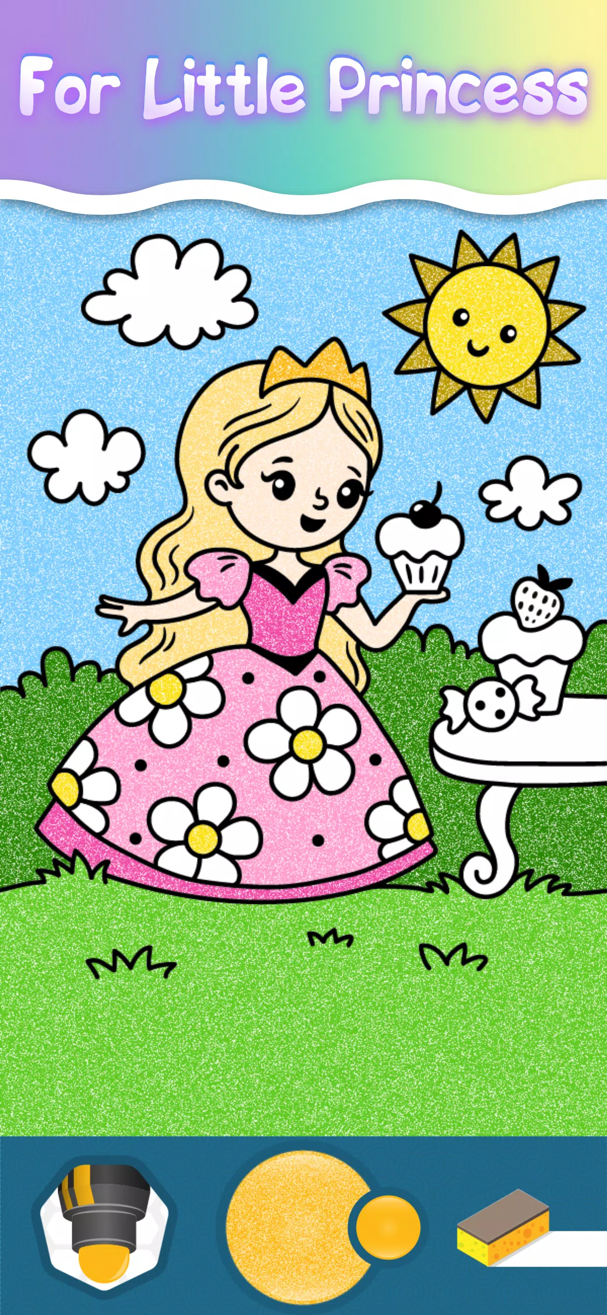 Princess coloring pages book Screenshot 1