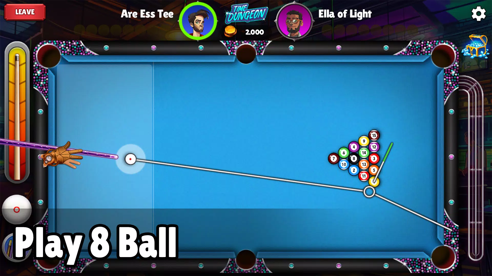 PoolStrike 8 ball pool offline Screenshot 1