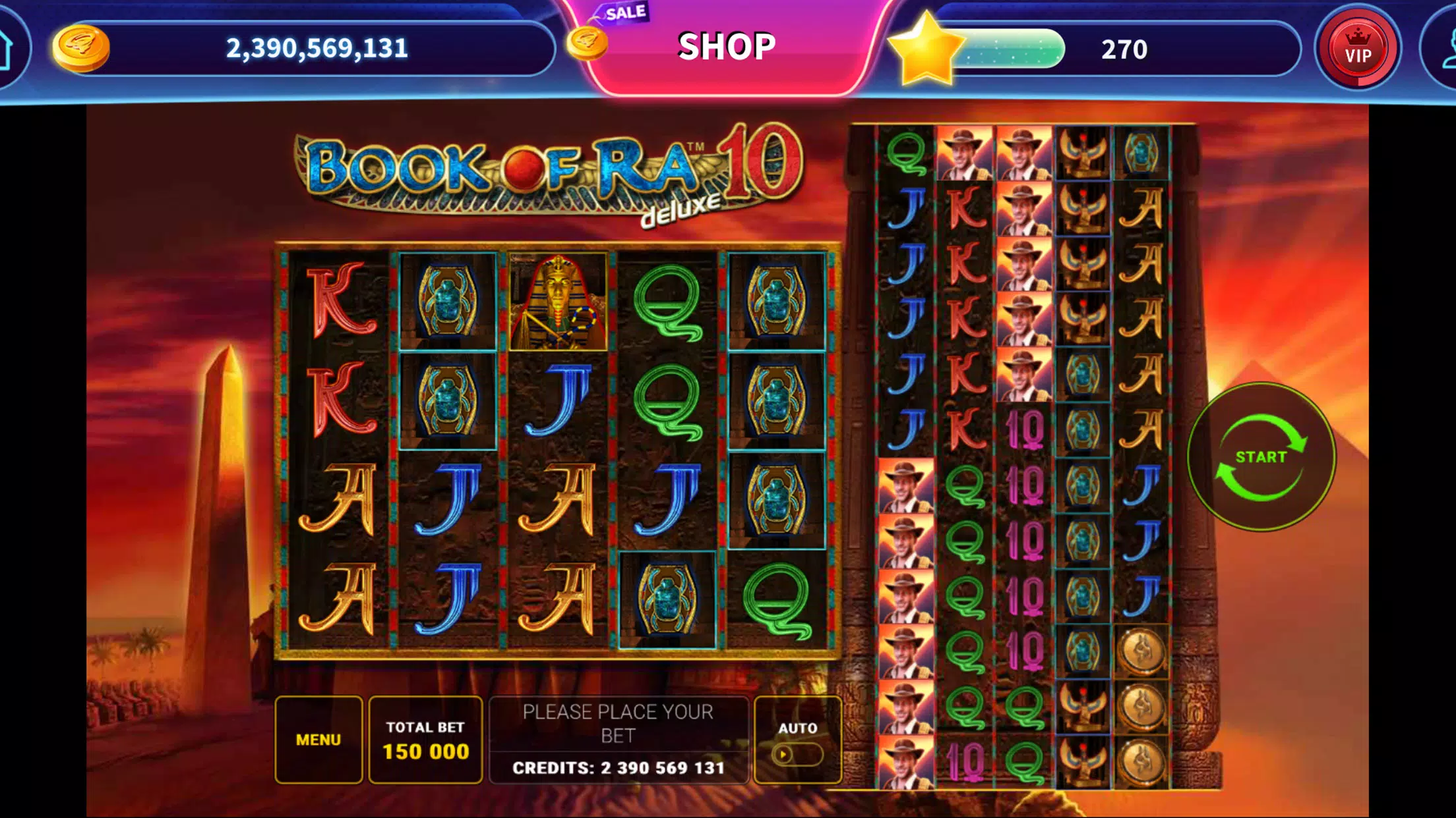 Schermata Book of Ra™ Deluxe Slot 4