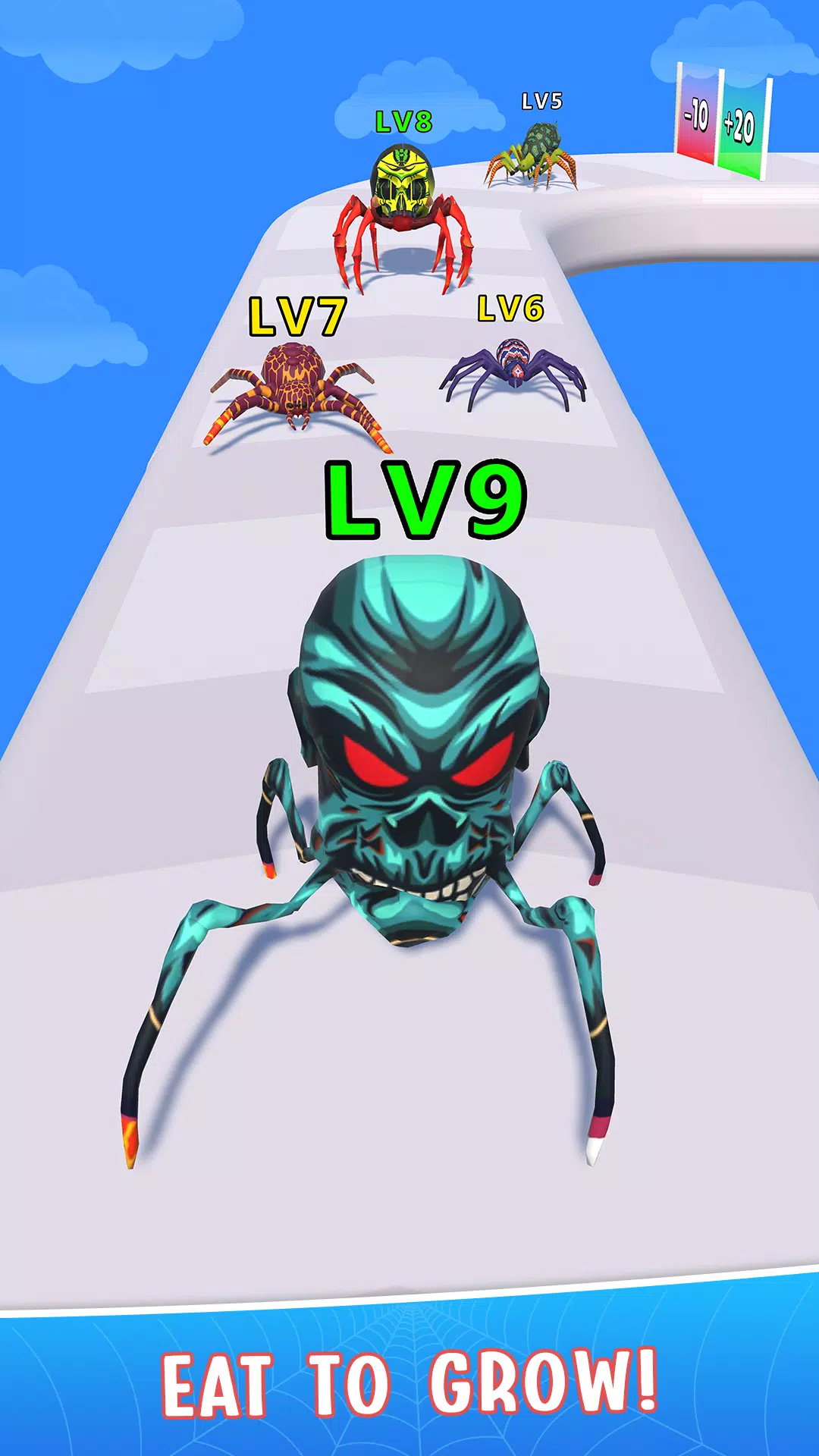 Spider Run: Spider Evolution 스크린샷 3