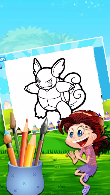 Coloring Book For Pokestar 스크린샷 1