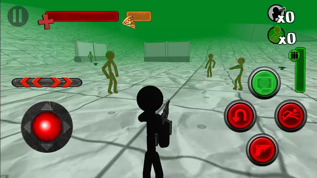 Stickman Zombie 3D ภาพหน้าจอ 1