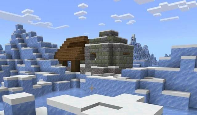 Seme di bioma di neve di Minecraft