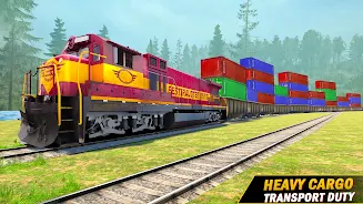 City Train Driving Train Games Captura de pantalla 3