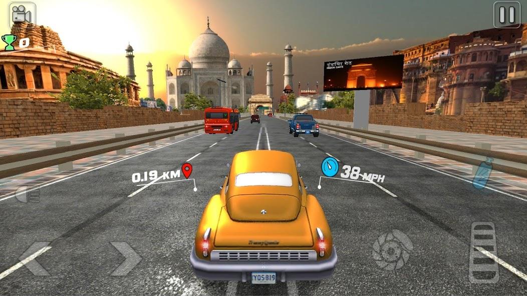 Classic Car Games Race America Mod Tangkapan skrin 3