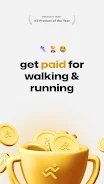 Fitmint: Get paid to walk, run ภาพหน้าจอ 1