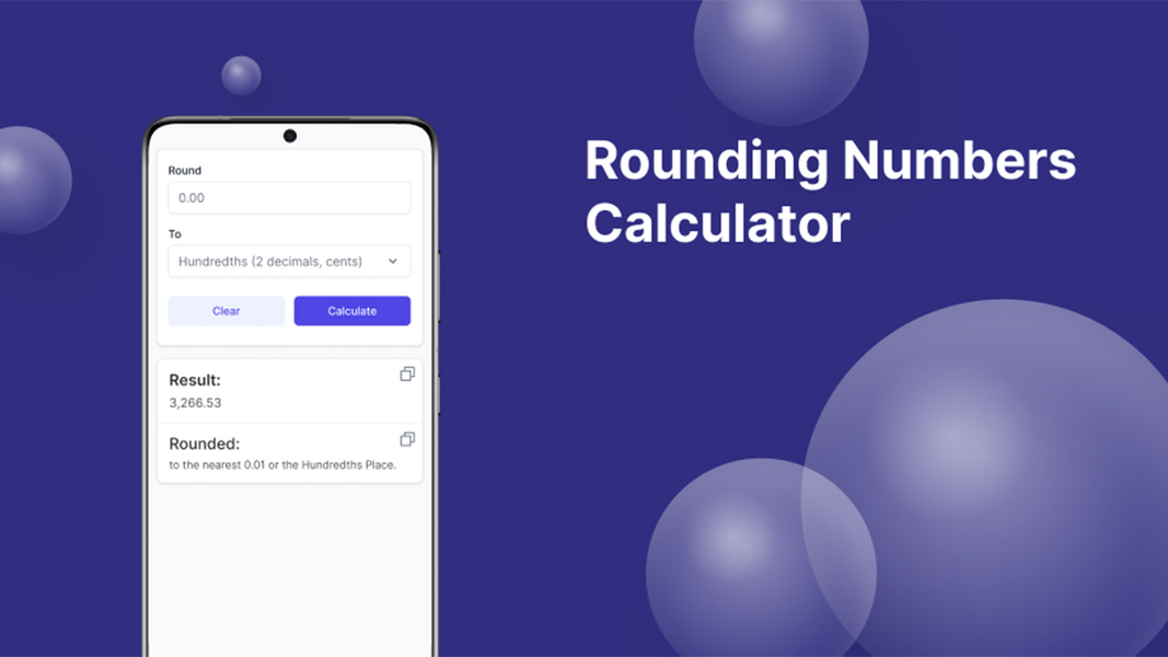 Rounding Calculator Captura de pantalla 3