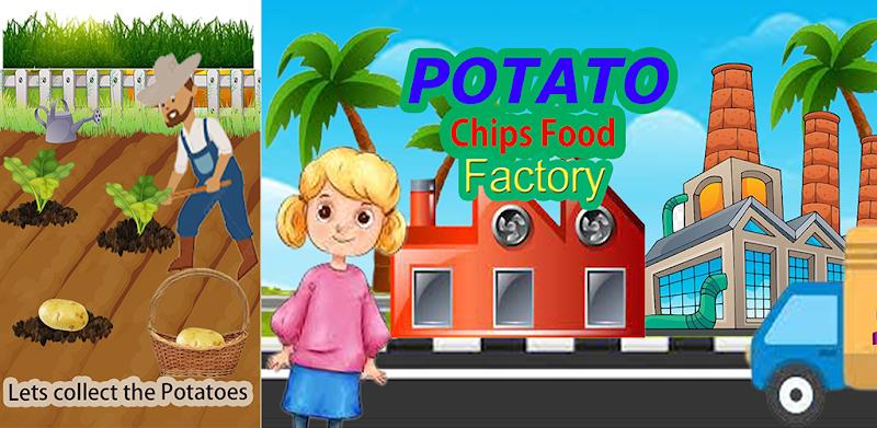 Potato Chips Food Factory Game Captura de tela 3