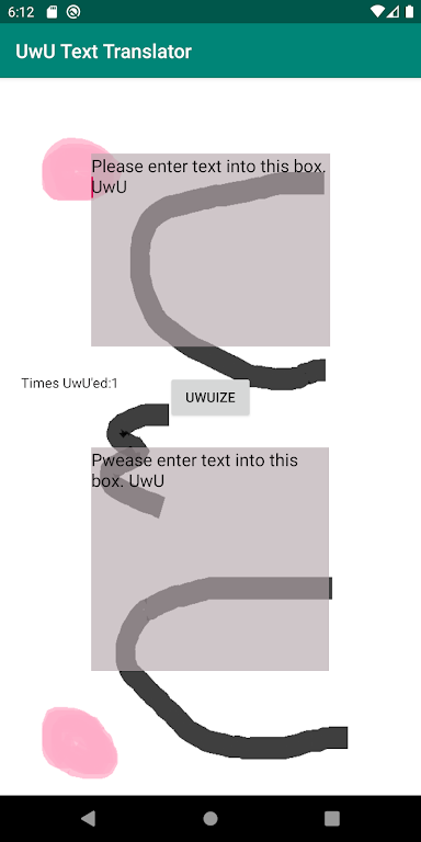 UwU Text Translator Tangkapan skrin 2