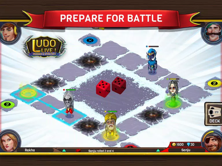 Ludo Live! Heroes & Strategy ဖန်သားပြင်ဓာတ်ပုံ 2