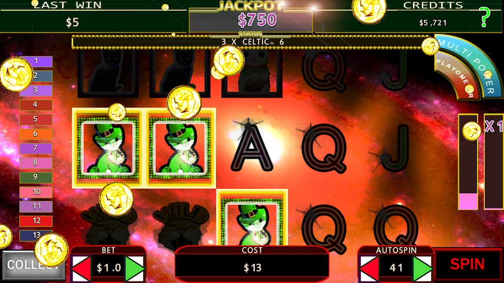 Lucky Beckoning Kitty (Maneki-Neko) FREE CAT SLOT ภาพหน้าจอ 2