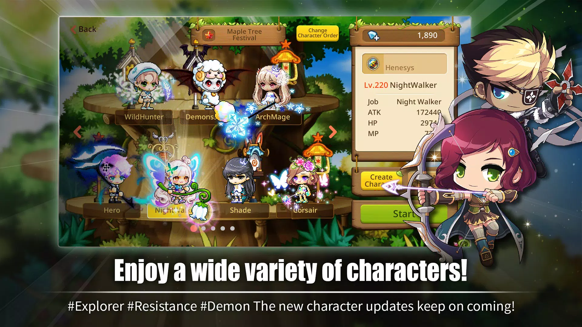 MapleStory M - Fantasy MMORPG Screenshot 4