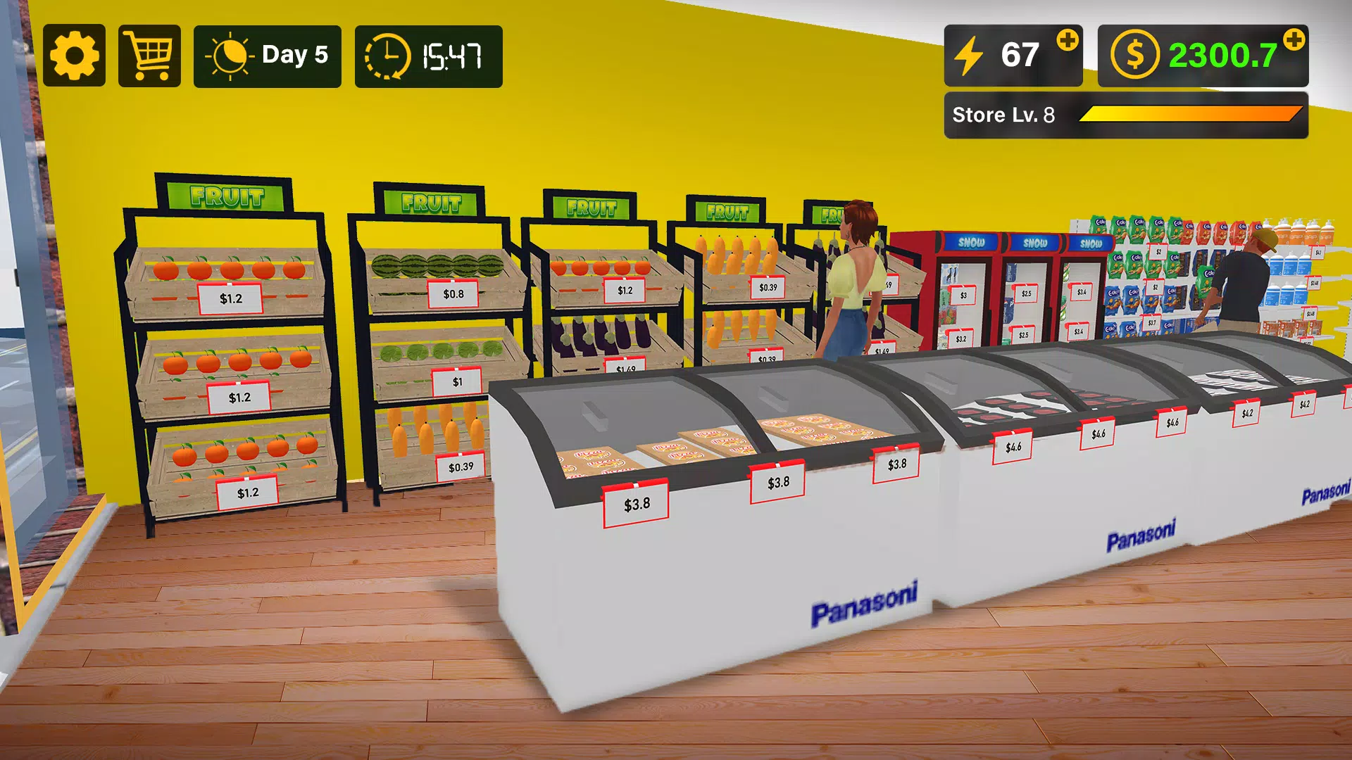 Supermarket 3D Simulation Game スクリーンショット 2