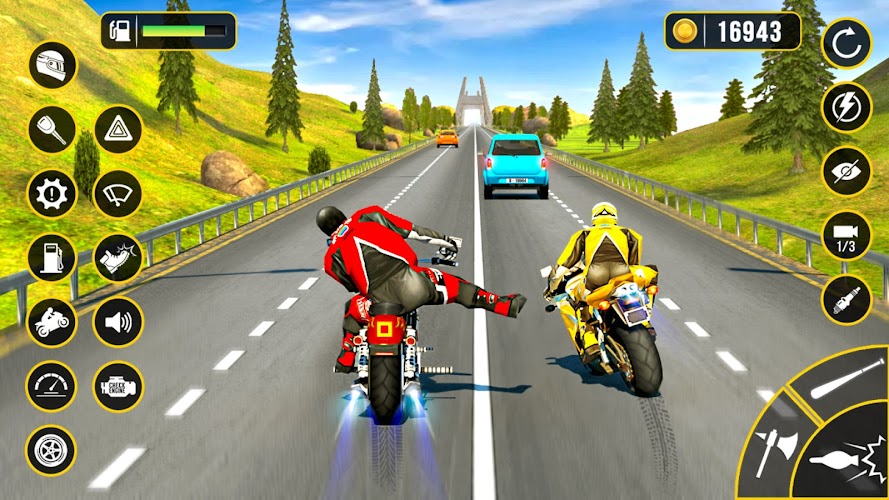 Moto Attack - Bike Racing Game Ekran Görüntüsü 4