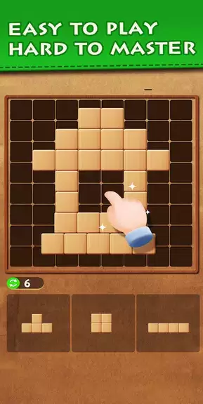 Wood Block Puzzle Classic Game Скриншот 3